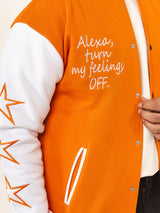 Orange B Varsity Jacket (Unisex)