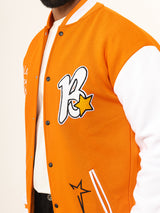 Orange B Varsity Jacket (Unisex)