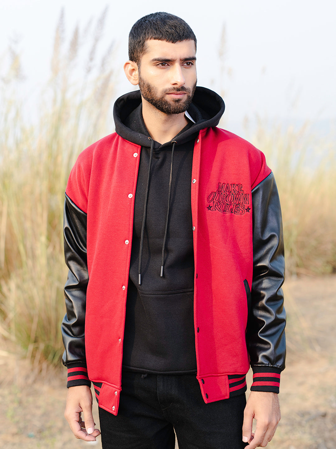 Red Varsity Jacket