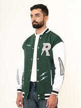 Green R Tistabene Varsity Jacket (Unisex)