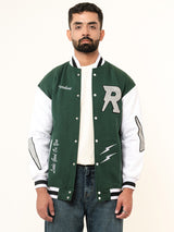 Green R Tistabene Varsity Jacket (Unisex)