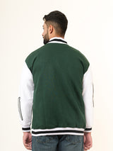 Green R Tistabene Varsity Jacket (Unisex)