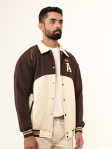 Brown A Varsity Jacket (Unisex)