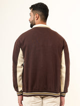 Brown A Varsity Jacket (Unisex)