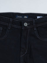 Black Cargo Baggy Fit Denim Jeans