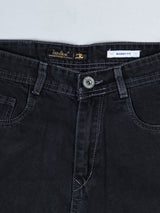 Light Black Cargo Baggy Fit Denim Jeans