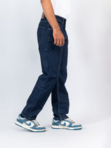 Dark Blue Straight Fit Mens Jeans