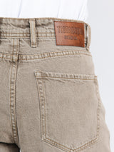 Camel Brown Straight Fit Mens Jeans