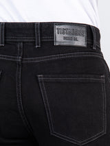 Black Straight Fit Mens Jeans