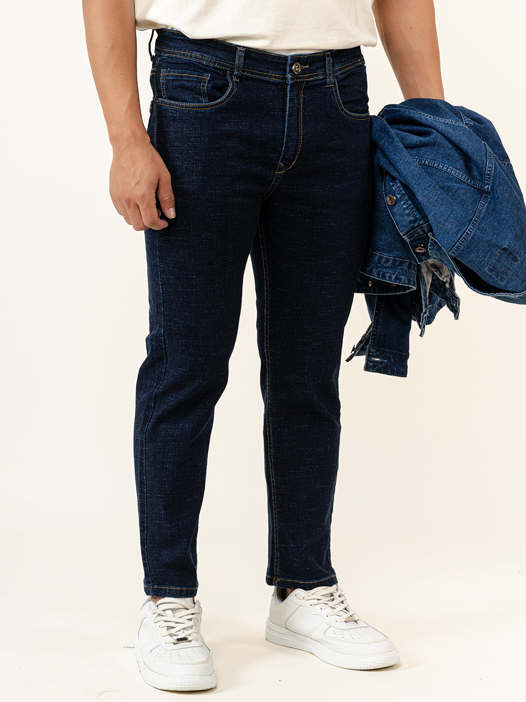 Blue Slim Fit Denim Jeans