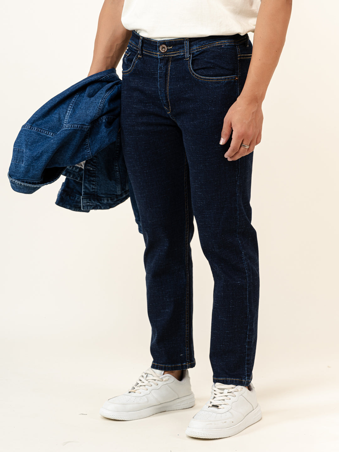 Blue Slim Fit Denim Jeans