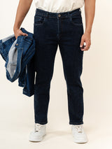 Dark Blue Slim Fit Denim Jeans