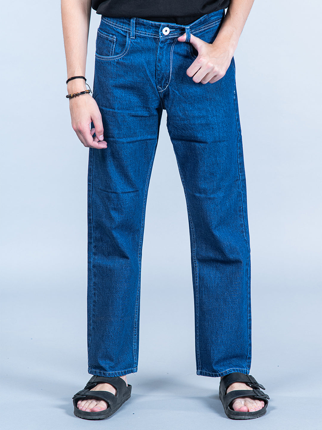 Buy KENDALL + KYLIE Womens Denim Light Blue Jeans online