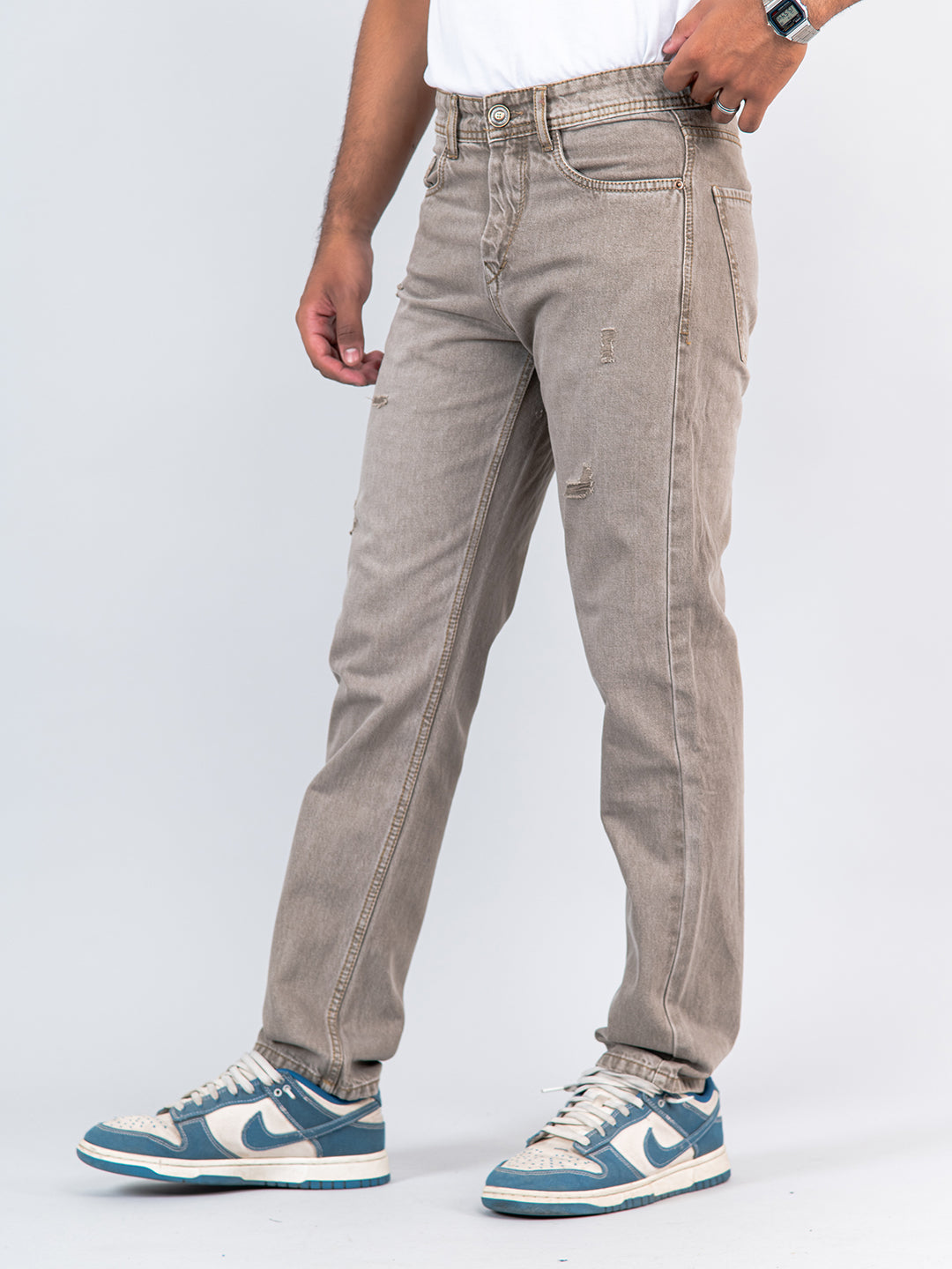 90's Wide Leg Dark Brown Jeans | Parallel – motelrocks-com-us