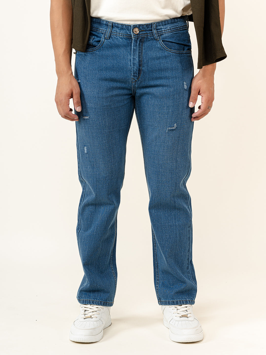 Blue Slim Fit Denim Jeans