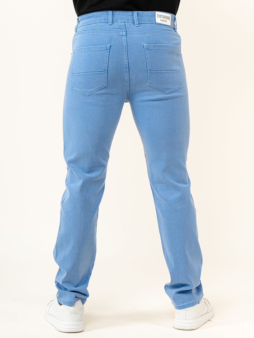 Placid Blue Straight Fit Men's Denim Jeans