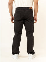 Cocoa Brown Straight Fit Men's Denim Jeans