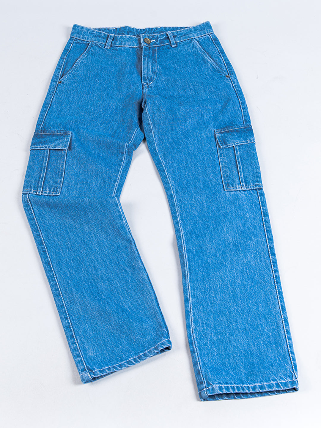 light blue denim jeans