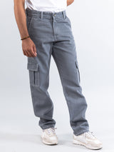 cargo denim jeans