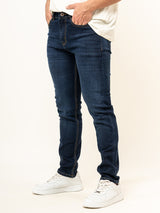 Dark Blue Slim Fit Denim Jeans