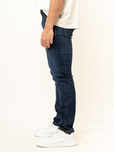 Dark Blue Slim Fit Denim Jeans