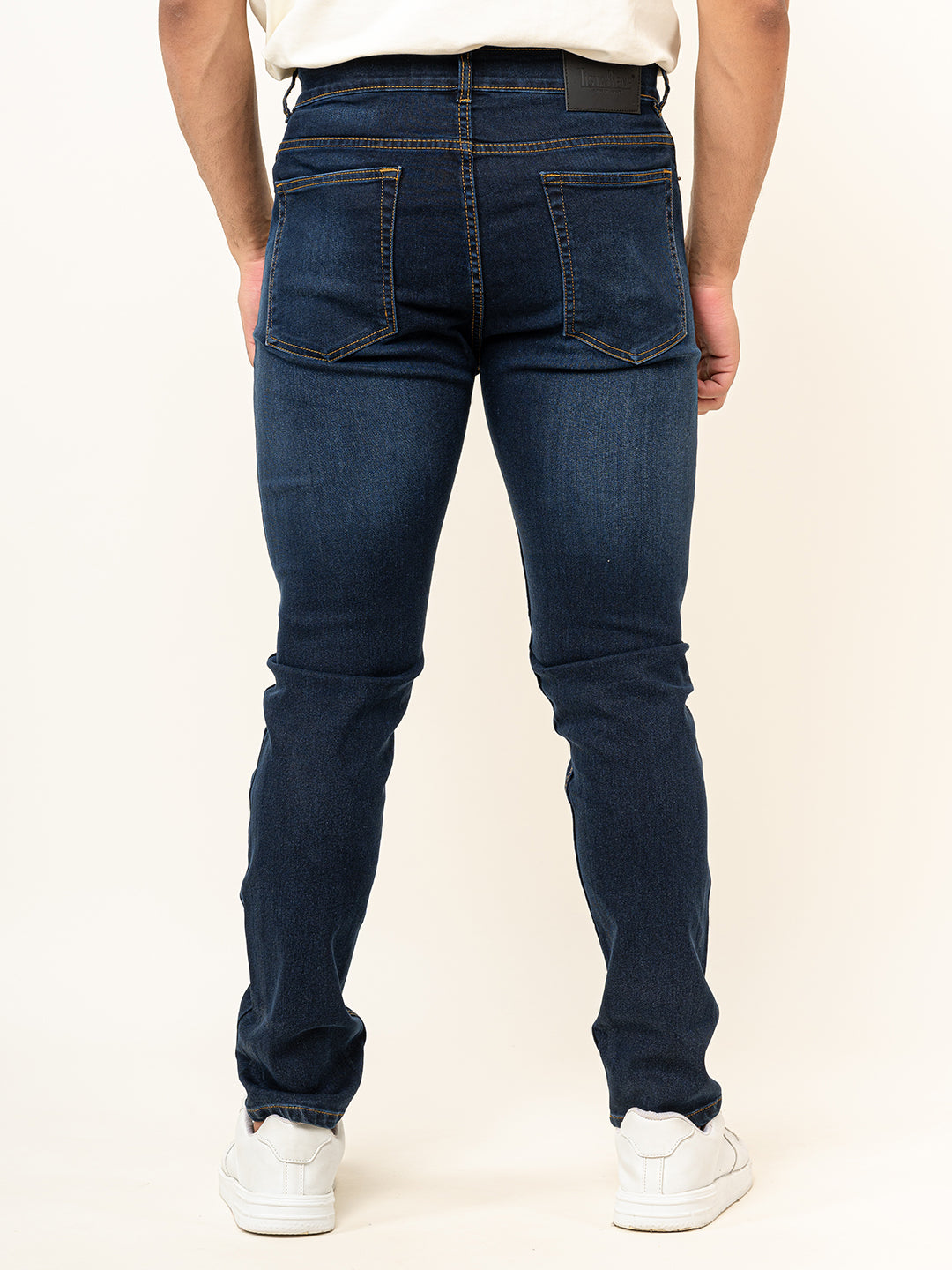 Dark Blue Slim Fit Denim Jeans