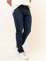 Dark Blue Slim Fit Denim Jeans