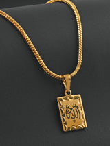 Religious God Symbol Gold Plated Pendant