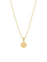 Ethnic Swastik Gold Plated Pendant