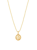 Ethnic Gold Plated Allaha Pendant