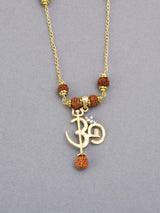 Omkar Religious Rudraksha Pendant