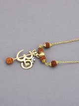 Omkar Religious Rudraksha Pendant