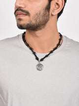 Omkar Hand Woven Mens Necklace