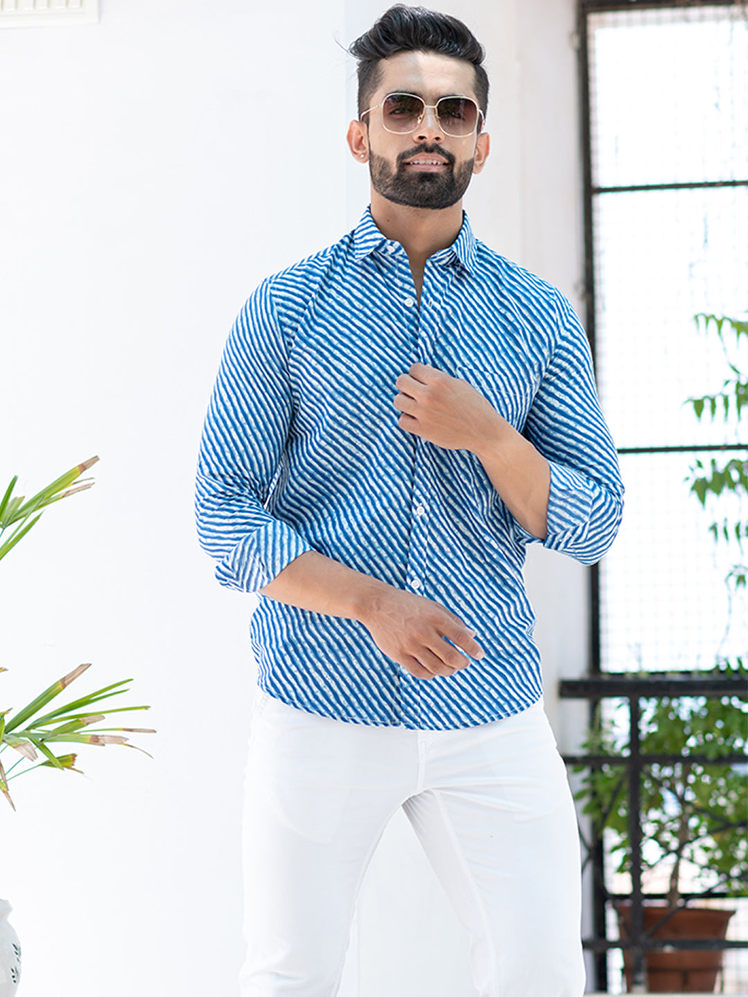 Jaipuri Full Sleeve Printed Shirt