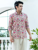 Floral Print Full Sleeves Cotton shirt