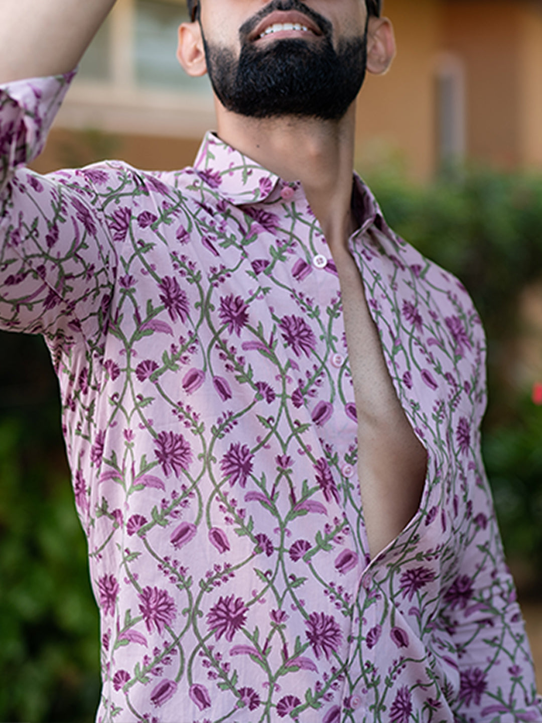 Floral Printed Shirts For Men