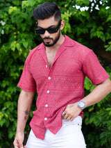 cotton printed shirts for men