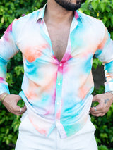 Multicolor Full Sleeves Modal Shirt