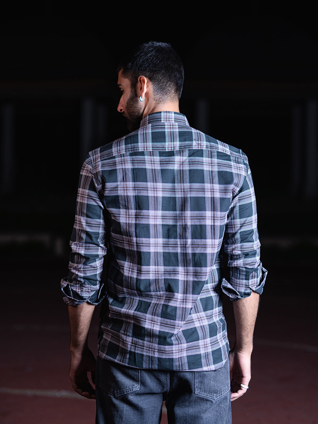 formal check shirt