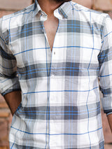 White check shirt