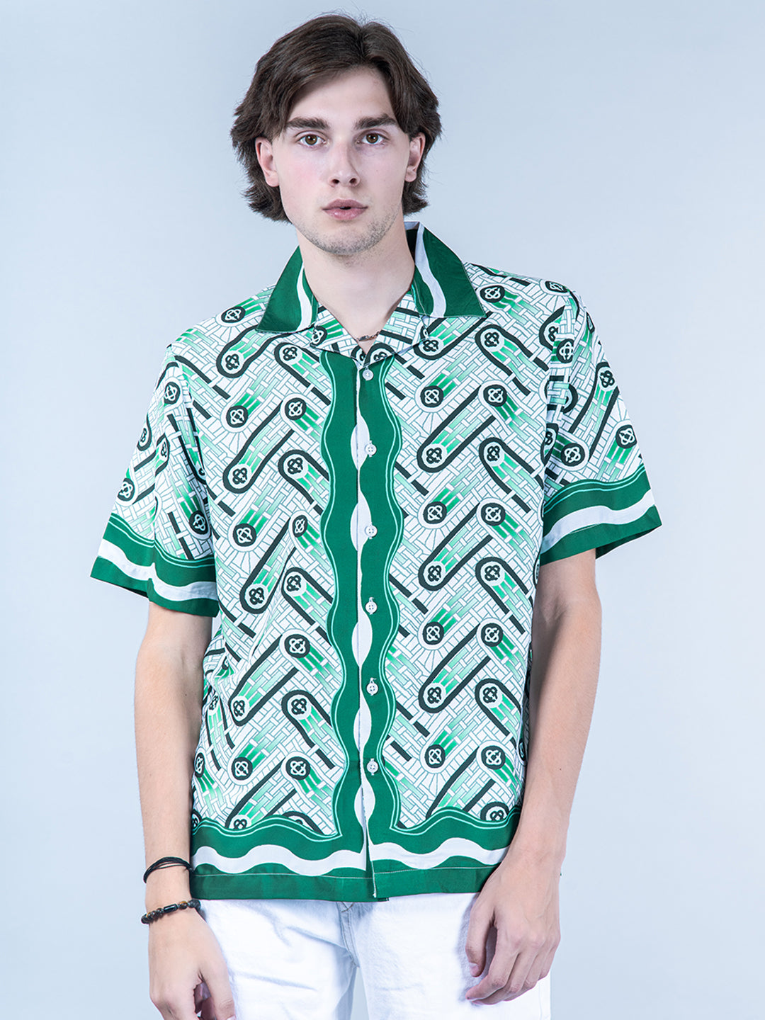 abstract printed shirts