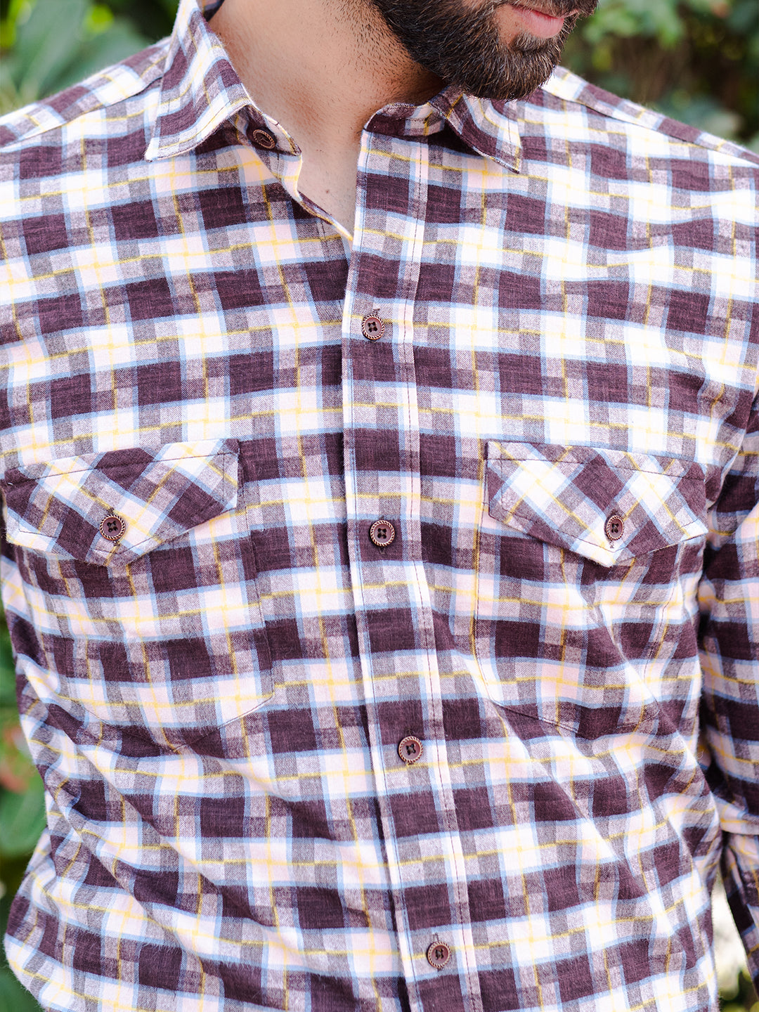 check shirt for men