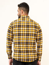 Multi Checks 2 Pockets Full Sleeves Combed Cotton Shirt