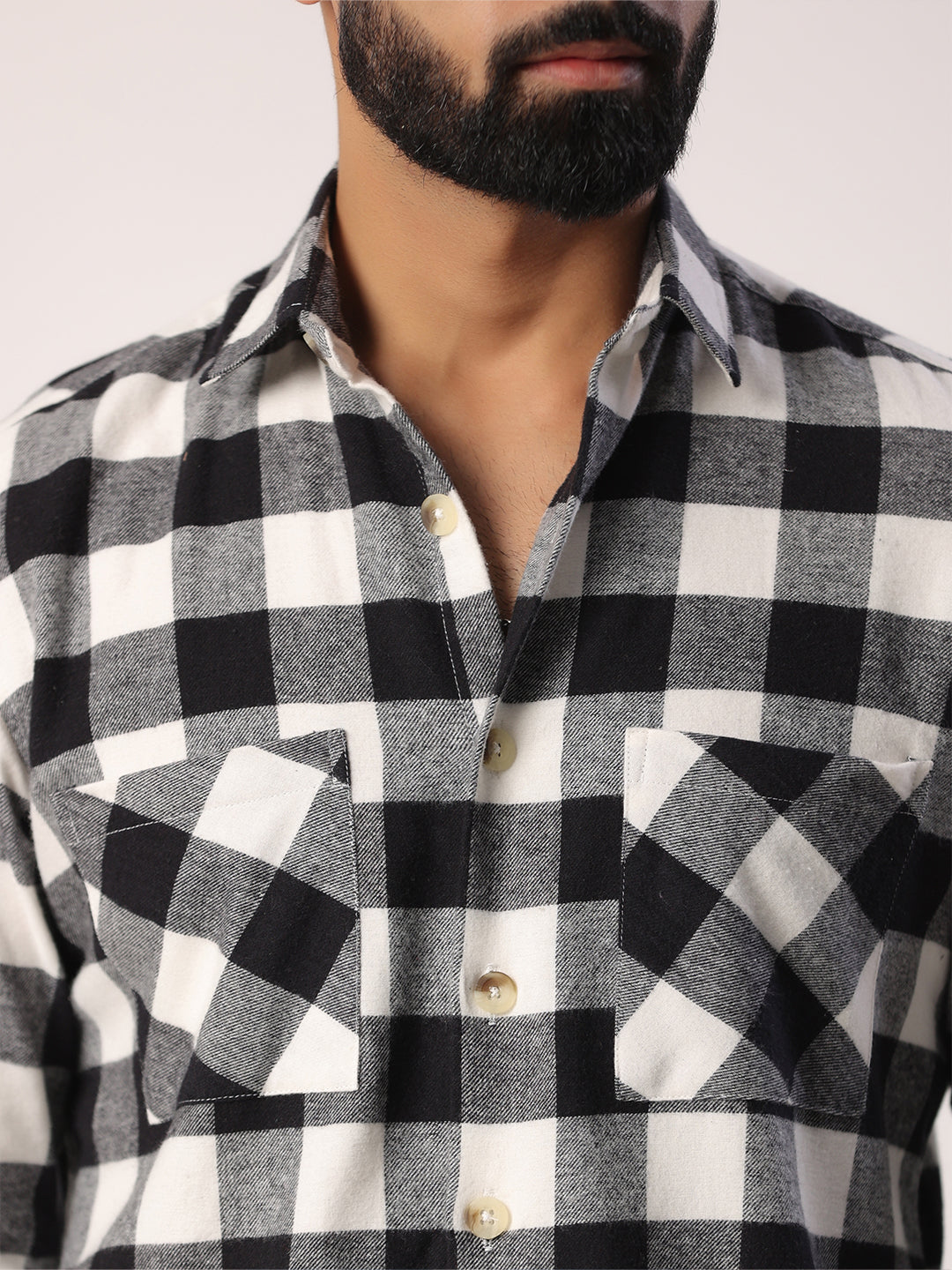 stylish check shirt