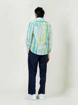 Multi Color Full Sleeve Printed Shirt