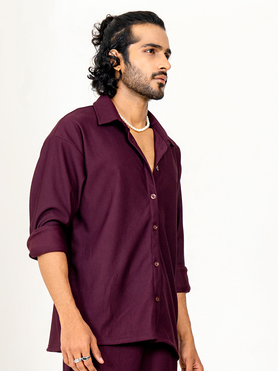 Maroon Cord shirt