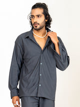 Dark Gray Cord shirt