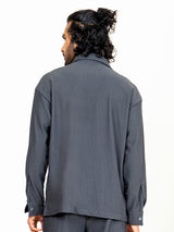 Dark Gray Cord shirt