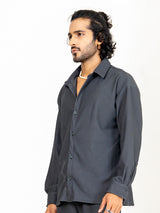 Dark Gray Cord shirt