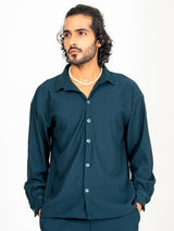 Teal Bluish Cord shirt